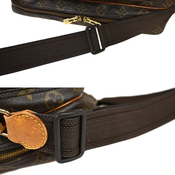 LOUIS VUITTON Reporter GM Crossbody Shoulder Bag Monogram Leather - Picture 12 of 16